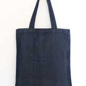 Tote bag en jean Uni