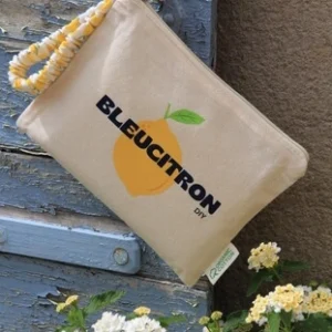 Pochette zip logo