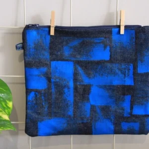 Pochette jean zip