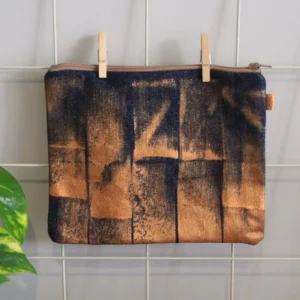 Pochette jean zip