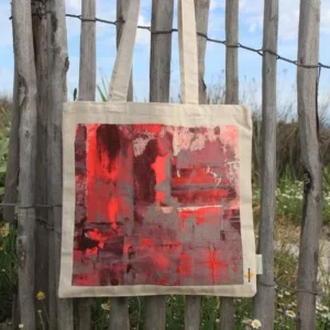 Tote bag peint