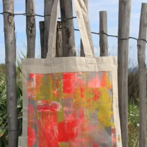 Tote bag peint