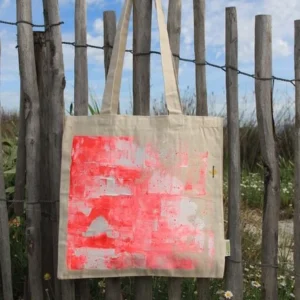 Tote bag peint